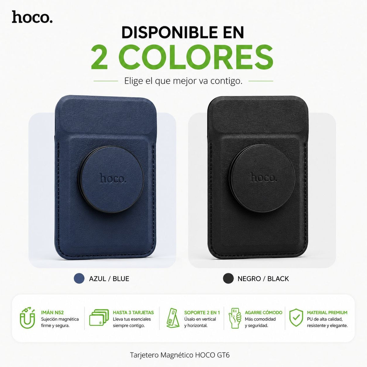 HOCO GT6 Tarjetero Magsafe