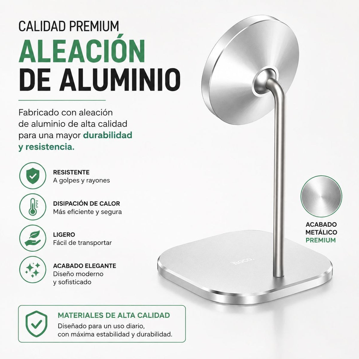 HOCO CW32 Base de carga inalámbrica rápida MagSafe