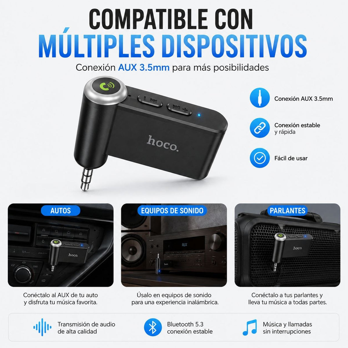 HOCO E58 Receptor Bluetooth