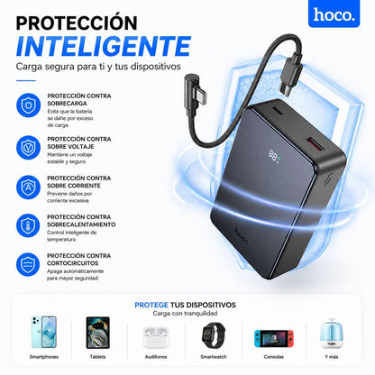 HOCO J170A de 20000 mAh Carga Rápida