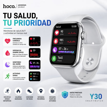 HOCO Y30 Smart Watch Soporta Llamadas
