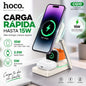 HOCO CQ10 Base inalámbrica 3en1 para iPhone