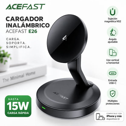 ACEFAST E26 Base de carga inalámbrica rápida MagSafe