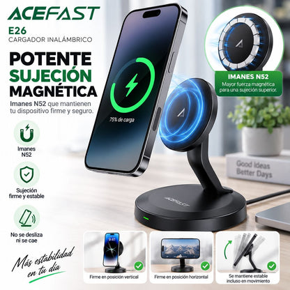 ACEFAST E26 Base de carga inalámbrica rápida MagSafe