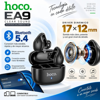 HOCO EA9 Audífonos TWS con clip