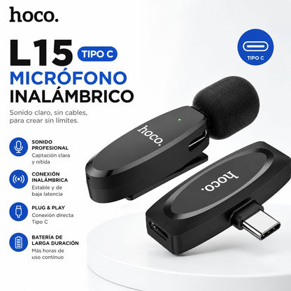 HOCO L15 Micrófono para Tipo C