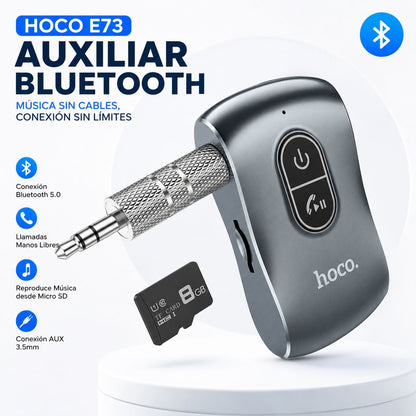 HOCO E73 Receptor Bluetooth con lector Micro SD