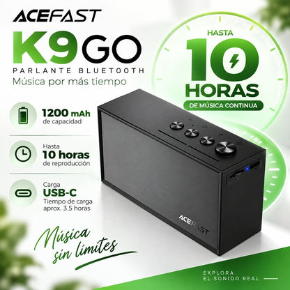 ACEFAST K9 Go Parlante Bluetooth Compacto