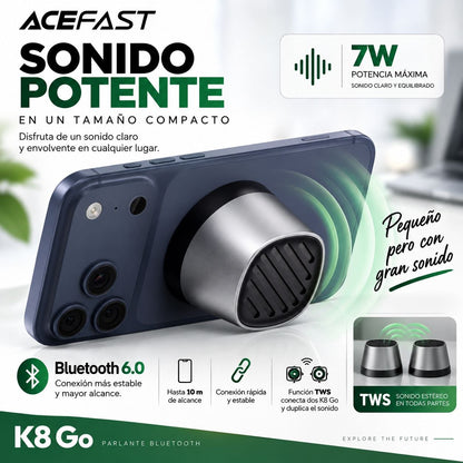 ACEFAST K8 Go Parlante Bluetooth Magsafe