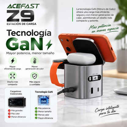ACEFAST Z9 Estación de Carga 6en1