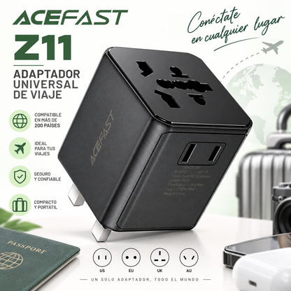 ACEFAST Z11 Adaptador universal para viajes