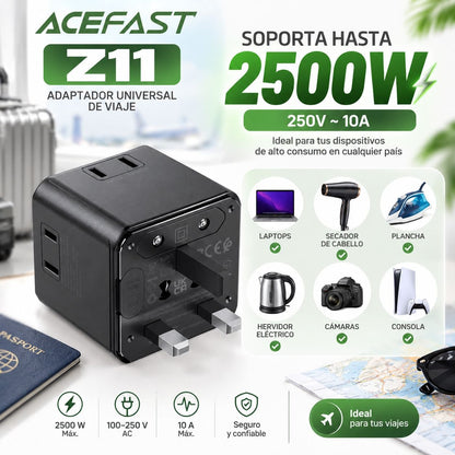 ACEFAST Z11 Adaptador universal para viajes