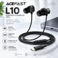 ACEFAST L10 Audífonos Tipo C