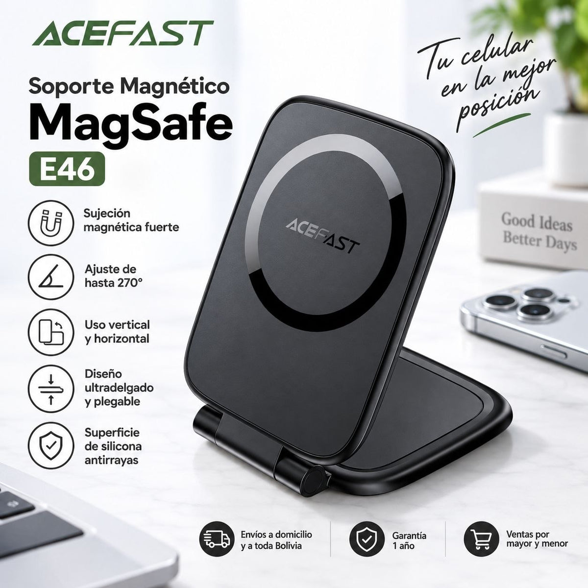 ACEFAST E46 Soporte Magsafe para celular