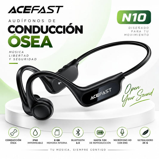 ACEFAST N10 Audífonos de conducción Osea