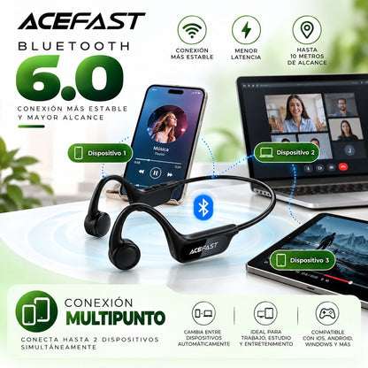 ACEFAST N10 Audífonos de conducción Osea