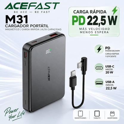 ACEFAST M31 de 10000 Carga rápida Magsafe