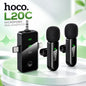 HOCO L20C Micrófono Dual de triple receptor