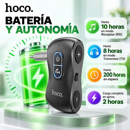 HOCO E73 pro Transmisor & Receptor Bluetooth