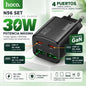 HOCO N56 Cargador Rápido a 30 Watts GaN