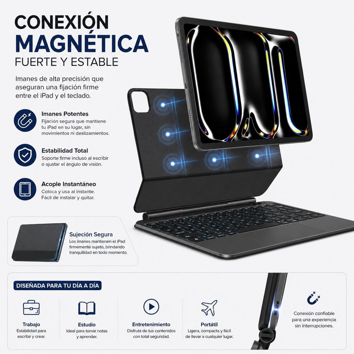 WIWU MK002 - Teclado inalambrico para iPad