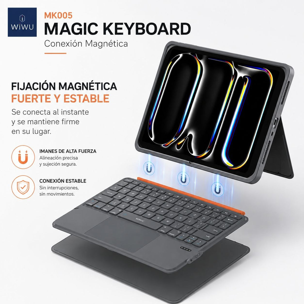 WIWU MK005 Teclado inalámbrico para iPad