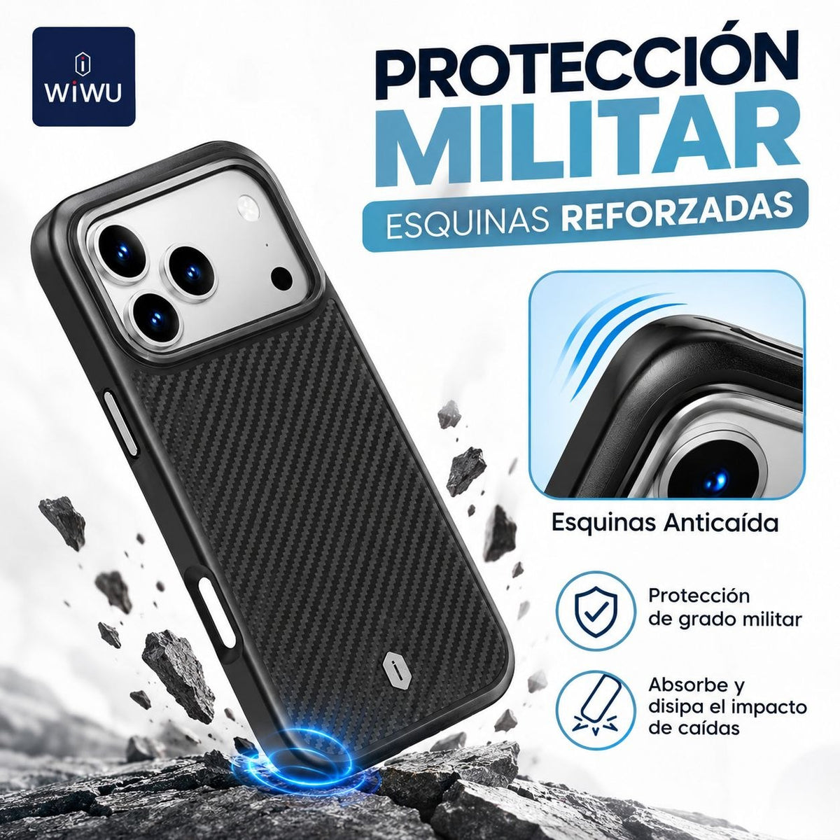 WIWU DCC-205 Funda Magsafe Kevlar