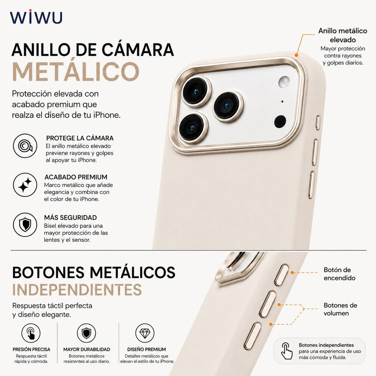 WIWU FGG-013 Funda Magsafe Skin Touch