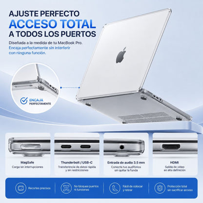WIWU Crystal Shield Funda protectora para MacBook