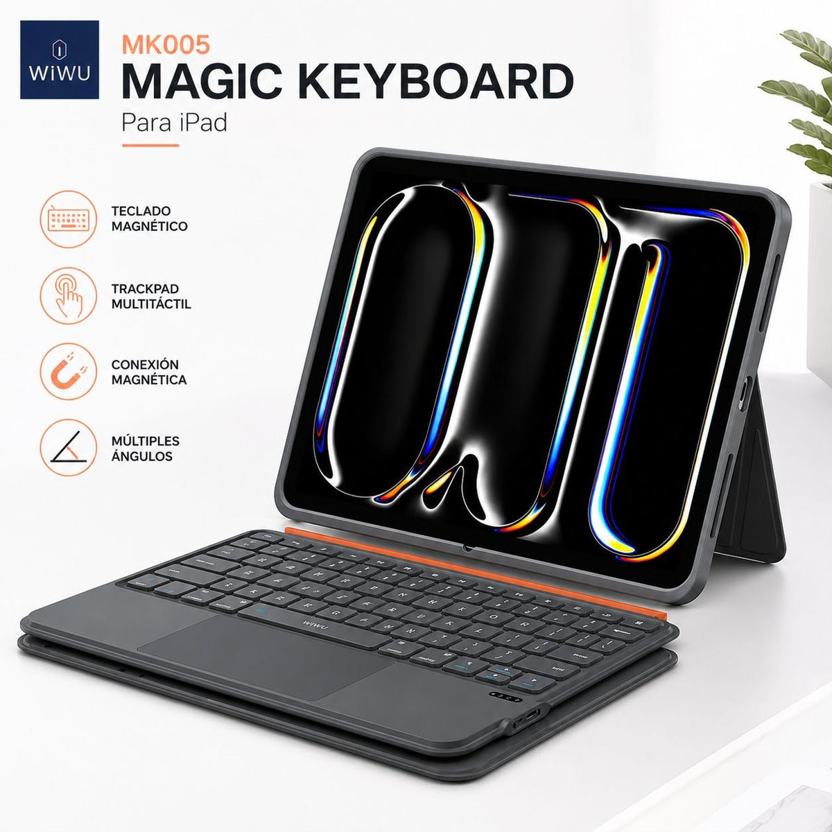 WIWU MK005 Teclado inalámbrico para iPad