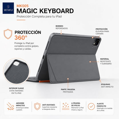 WIWU MK005 Teclado inalámbrico para iPad