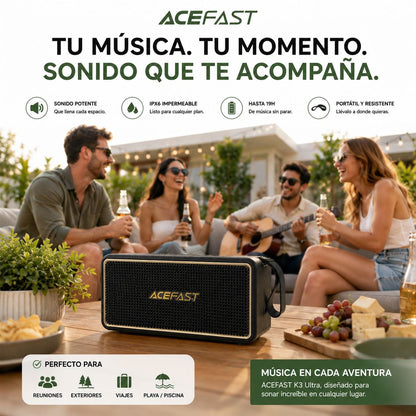 ACEFAST K3 Ultra Parlante Bluetooth 120 Watts