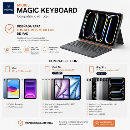 WIWU MK005 Teclado inalámbrico para iPad