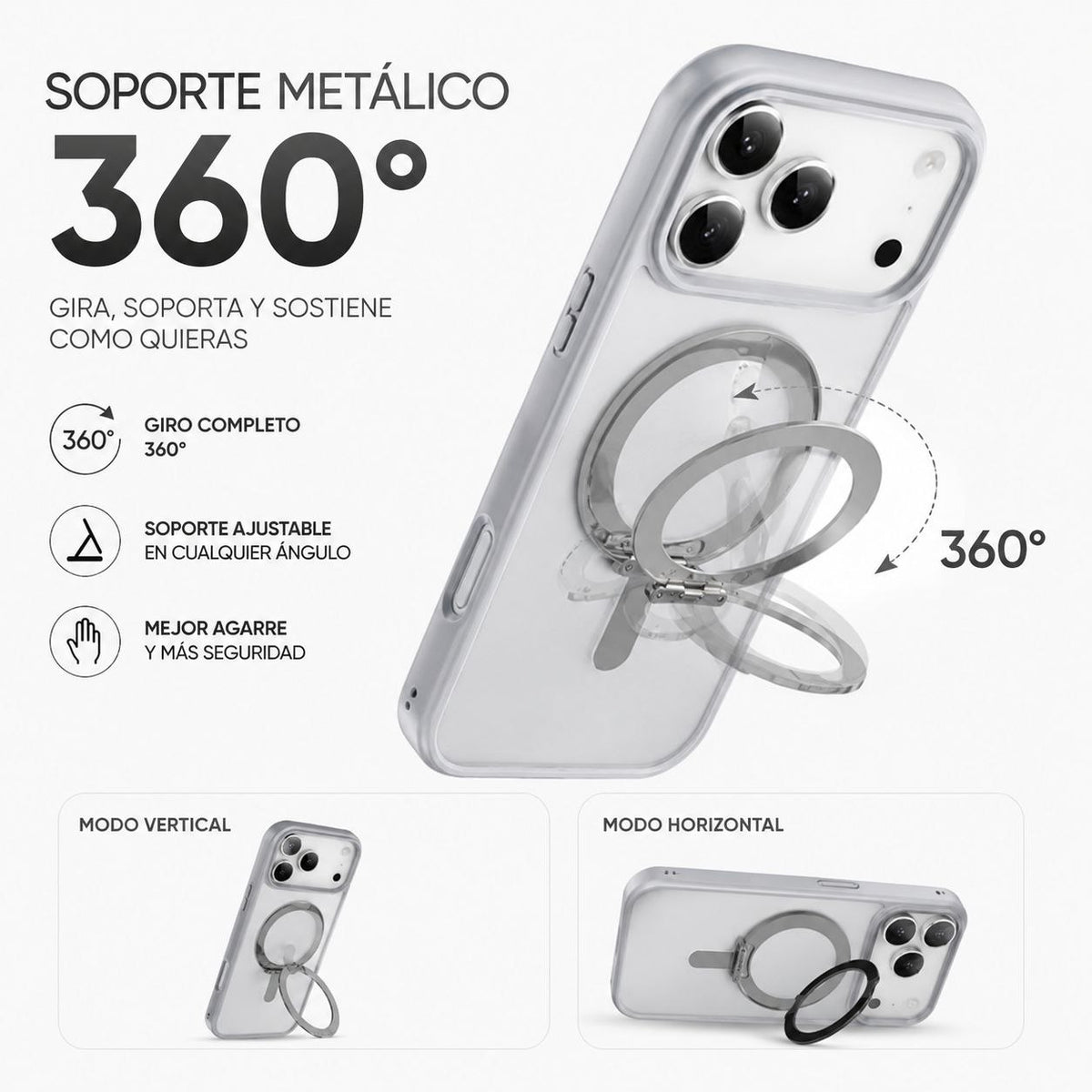 WIWU FGG-202 Funda Magsafe Anticaida